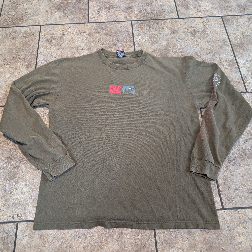 Quiksilver Vintage Men's Large Long Sleeve Tee
